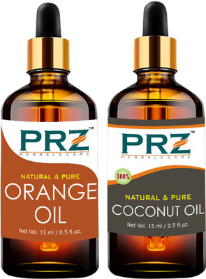 PRZ Combo of Orange oil and coconut oil (Each 15ML )(15 ml)
