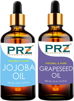 

PRZ Combo of Jojoba oil and Grapeseed Essential oil ( Each 15ml )(15 ml)