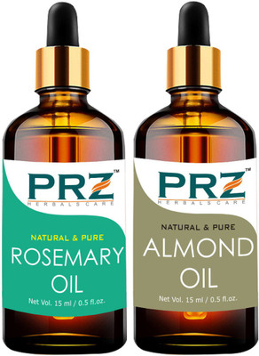 

PRZ Combo of Rosemary oil and Almond oil (Each 15ML )(15 ml)