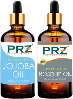 

PRZ Combo of Jojoba oil and Rosehip oil (Each 15ML )(15 ml)