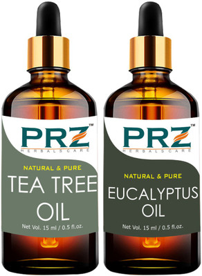 

PRZ Combo of Tea tree oil and Eucalyptus oil (Each 15ML )(15 ml)