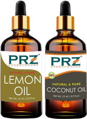 

PRZ Combo of Lemon oil and coconut oil (Each 15ML )(15 ml)