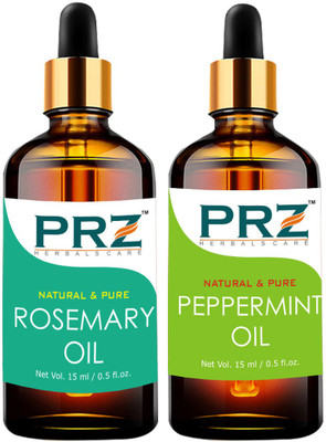 

PRZ Combo of Rosemary oil and Peppermint oil (Each 15ML )(15 ml)