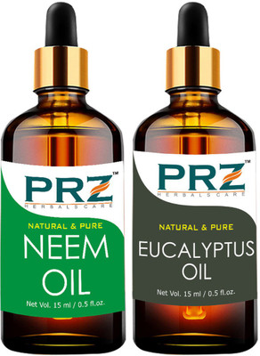 

PRZ Combo of Neem oil and Eucalyptus oil (Each 15ML )(15 ml)