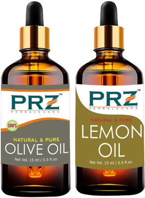 

PRZ Combo of Olive Carrier oil and lemon oil (Each 15ml)(15 ml)