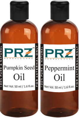 

PRZ Combo of Pumpkin Seed Carrier oil & Peppermint Oil (Each 50ml )(50 ml)