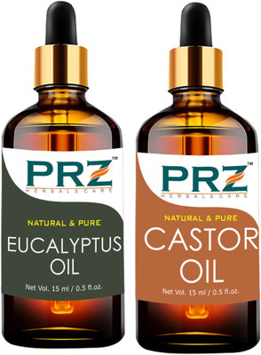 

PRZ Combo of Castor oil and Eucalyptus oil (Each 15ML )(15 ml)