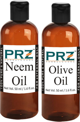 

PRZ Combo of Neem oil and Olive oil (Each 50ML )(50 ml)