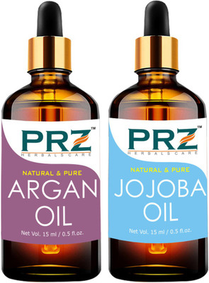 

PRZ Combo of Argan Cold Pressed oil and jojoba Carrier oil ( Each 15ml )(15 ml)