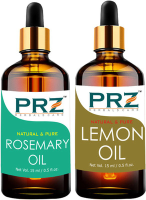 

PRZ Combo of Rosemary Oil and lemon Essential oil ( Each 15ml )(15 ml)