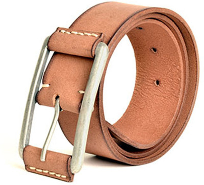 

Just Differ Men Casual, Party, Evening Tan Genuine Leather Belt