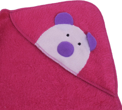 

Kidoyzz Cartoon  Swadding Baby Blanket(Polyester, Pink