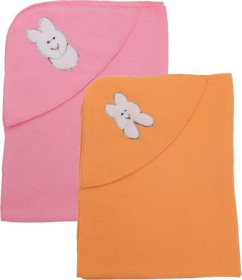 

Kidoyzz Cartoon  Swadding Baby Blanket(Polyester, Multicolor