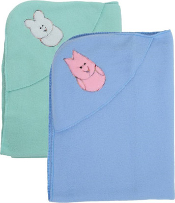 

Kidoyzz Cartoon  Swadding Baby Blanket(Polyester, Multicolor
