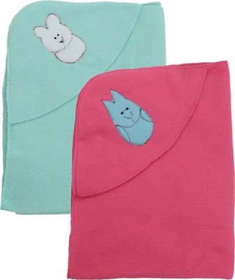 

Kidoyzz Cartoon  Swadding Baby Blanket(Polyester, Multicolor
