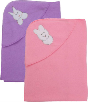 

Kidoyzz Cartoon  Swadding Baby Blanket(Polyester, Multicolor