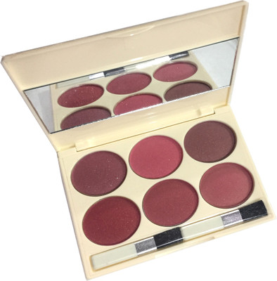 

LUV-LI GLAMOROUS LOOKS 6 SHADES WATERPROOF BLUSHER PALETTE(MULTICOLOR)