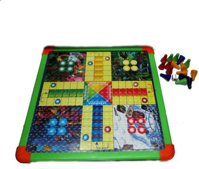 

Z A Enterprises ludo snake baord game toy Board Game