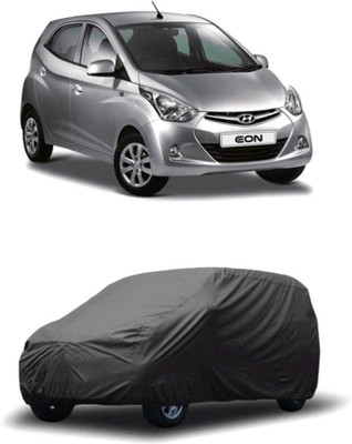 TGP GROUP Car Cover For Hyundai Eon (Without Mirror Pockets)(Grey)