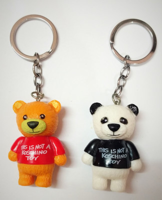 

RB 3D PANDA AND POOH PAIR KEYCHAIN Key Chain(Multicolor)