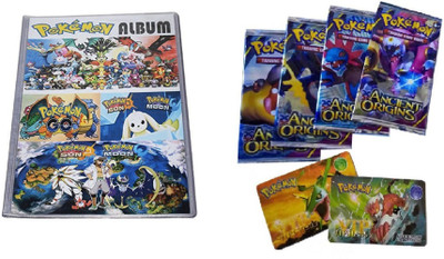 Krypton Pokemon 8 pocket (Total 208 Pocket) Pokemon Trading Card Album with VIP Cards(Multicolor) available at flipkart for Rs.499
