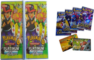 Krypton Pokemon Platinum Card Album (60 Pages) with VIP Cards Totally free (1 pcs)(Multicolor) available at flipkart for Rs.449
