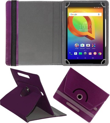 Fastway Book Cover for Alcatel A3 10 10.1 inch(Purple, Cases with Holder, Pack of: 1)