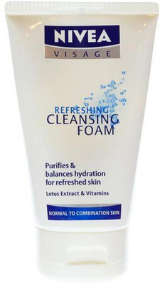 

Nivea Visage Refreshing Cleansing Foam With Lotus Extract & Vitamins - 100g(100 g)
