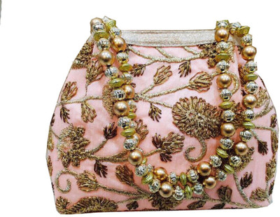 

Craftbazaar Party Pink Clutch
