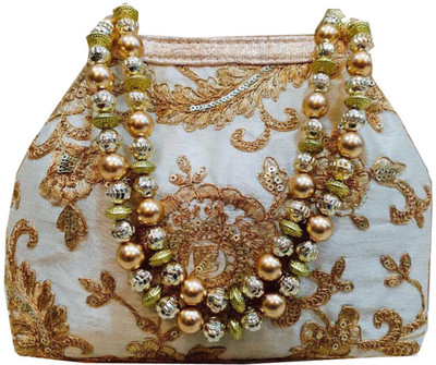 Craftbazaar Party White Clutch