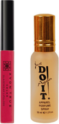 

Avon Anew True Color Glazewear Lipgloss (6 g, Rich Raspberry) with one do it perfume 30 ml(Set of 2)