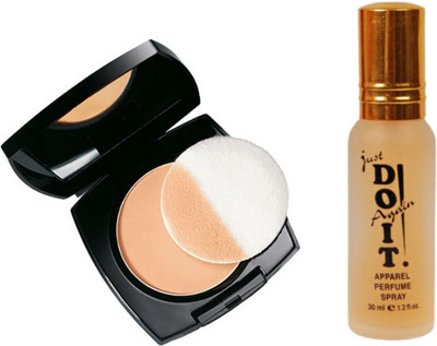 

Avon Anew True Color Ideal LumiNus Pressed Powder Compact - 11 g (Fawn) with one do it perfume 30 ml(Set of 2)