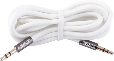 

powerzz PWRZ_STREO_WHT AUX Cable(White)
