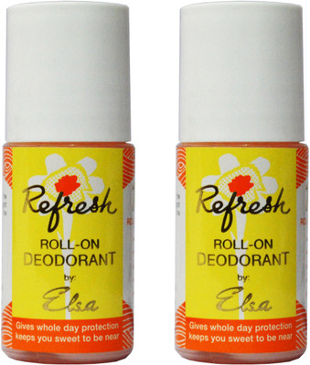 

Elsa Refresh Antiperspirant Simply Blossom 3.5 Deodorant Roll-on - For Men & Women(80 g, Pack of 2)