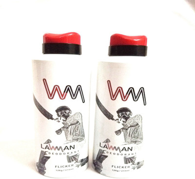 

LAWMAN FLICKER Deodorant Spray - For Men(420 ml, Pack of 2)
