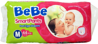 

BeBe Baby Diaper - M(44 Pieces)