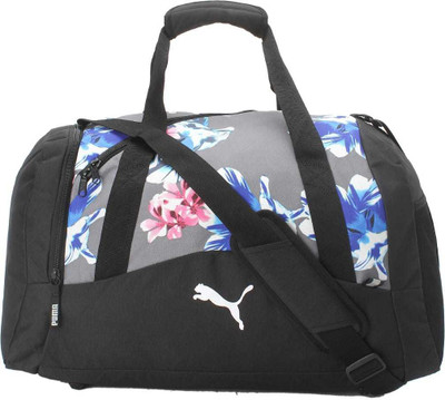 

Puma Fund. Sports Bag Graphic M Travel Duffel Bag(Grey)