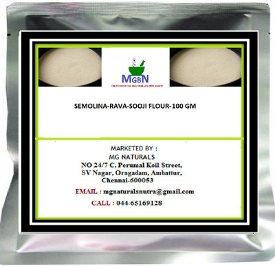 

MGBN SEMOLINA-RAVA-SOOJI FLOUR-100 GM(100 g)