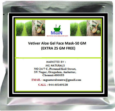 

MGBN Vetiver Aloe Gel Face Mask-50 GM (EXTRA 25 GM FREE)(50 g)