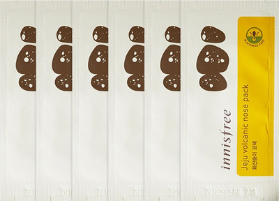 

Innisfree Korean Cosmetics, , Jeju Volcanic Nose Pack, 6Pcs(23 g)