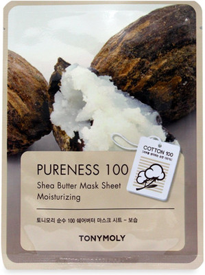 

Tonymoly Pureness Shea Butter Mask Sheet Moisturizing1 PC – Made In Korea Face Shaping Mask
