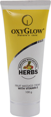 Oxyglow Fruit Massage Cream with Vitamin E(500 g)