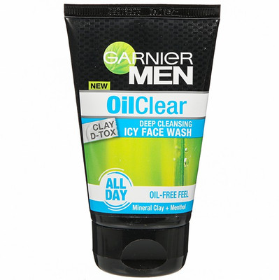 

Garnier Men Oil Clear Clay D-Tox Face Wash(100 g)