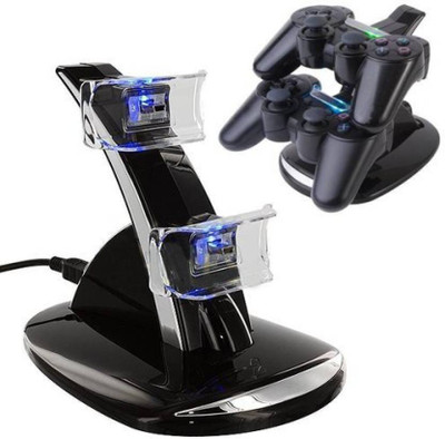 

Bs Spy Controller Charging Station Gaming Accessory Kit (Black, For PS4) Gaming Accessory Kit(Black, For PS4)