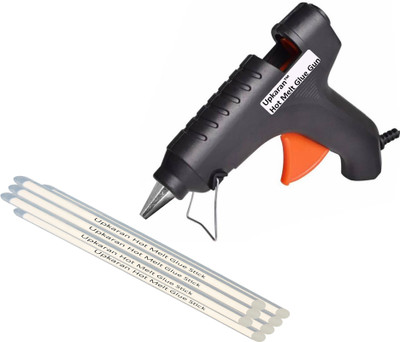 

Upkaran 40W Hot Glue Gun With Standard Size 11mm Transparent 7 Glue Sticks For Household Daily Repairs Standard Temperature Corded Glue Gun(11 mm)