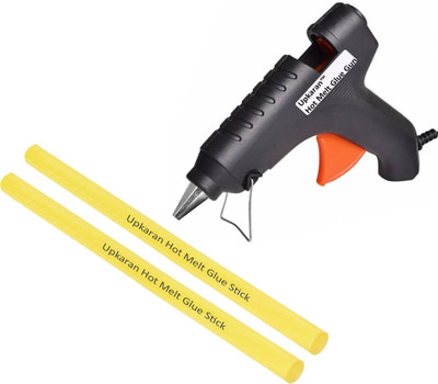 

Upkaran 40 Watt with 2 Yellow(8inch) Glue Sticks, High-Tech Electronic Standard Temperature Corded Glue Gun(11 mm)