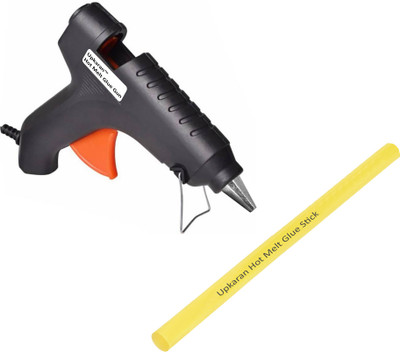 

Upkaran Hot Melt DIY Glue Gun kit 40 Watt With 1 Glue Stick For Paper & Cloth,School Projects High-Tech Quick Repairs Professional Electronic Standard Temperature Corded Glue Gun(11 mm)
