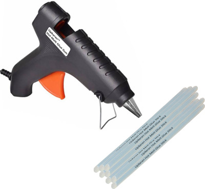 

Upkaran 110-240V 40W Heating Hot Glue Gun TRIGGER ART CRAFT REPAIR TOOLS With 8PC Translucent STICKS Standard Temperature Corded Glue Gun(11 mm)