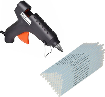 

Upkaran 110-240V 40W Heating Hot Glue Gun TRIGGER ART CRAFT REPAIR TOOLS With 50PC Translucent STICKS Standard Temperature Corded Glue Gun(11 mm)