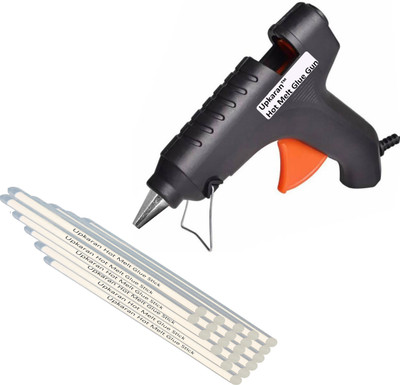 

Upkaran 40W Hot Glue Gun With Standard Size 11mm Transparent 20 Glue Sticks For Household Daily Repairs Standard Temperature Corded Glue Gun(11 mm)